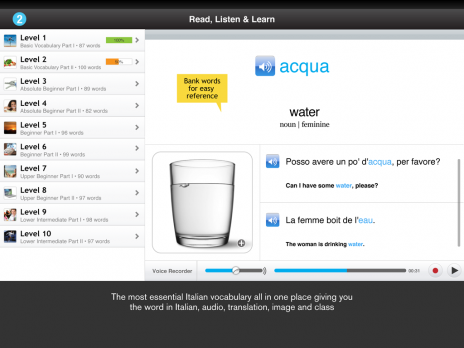 Screenshot 3 - Learn Italian - WordPower 